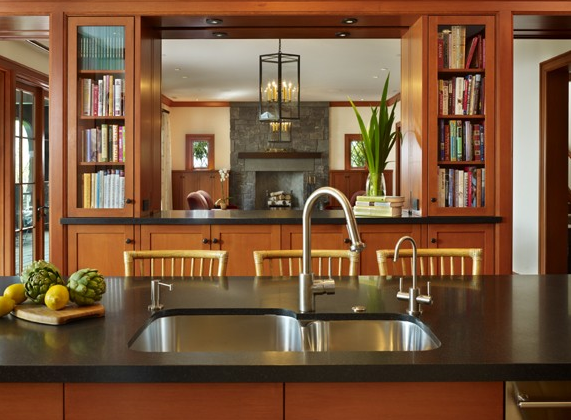 Designer Kitchens: Glass-front Cabinets | Simplified BeeSimplified Bee