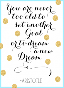 goal setting quote aristotle