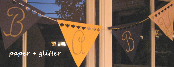 baby shower bee banner