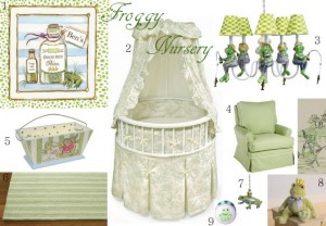frog prince nursery room