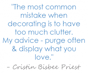 Decorating Advice from Simplified Bee
