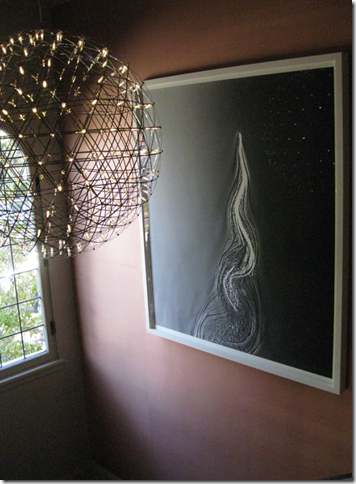 Elle Decor Showhouse Kendall Wilkinson Foyer Chandelier