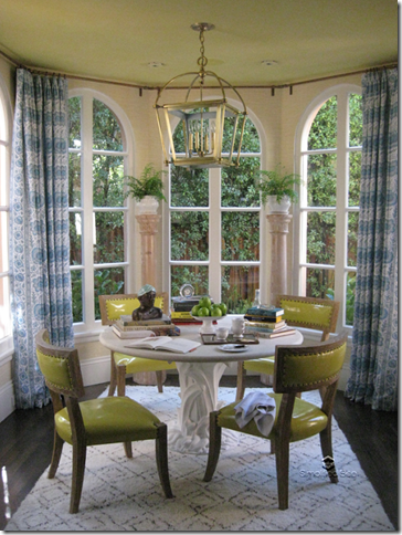 Elle Decor Showhouse Palmer Wiess Breakfast Area Kitchen