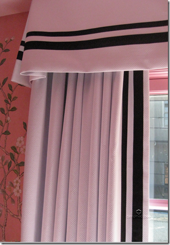 Grant Gibson Showhouse Girl's Room Window Treatments
