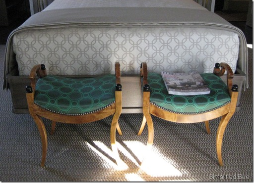 Jay Jeffers Elle Decor Benches