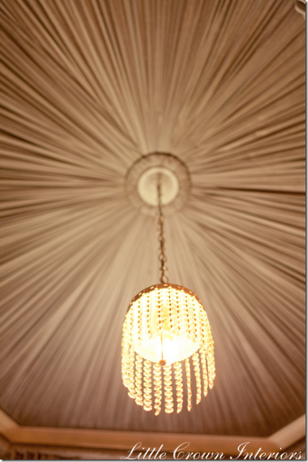 Mel b nursery lighting fabric ceiling