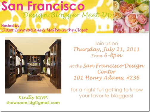 San Francisco Design Blogger Meet-Up July 2011