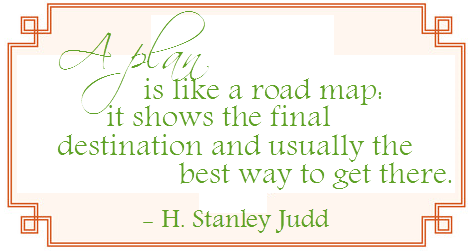 a plan is like a road map judd quote