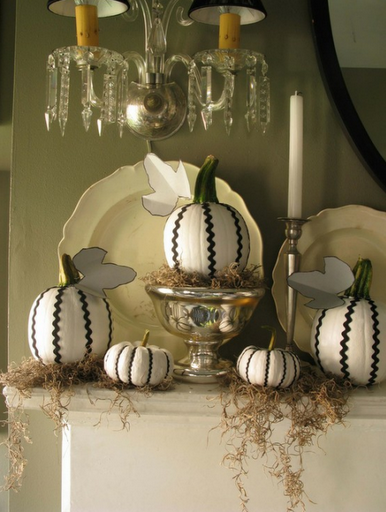 black and white pumpkins eddie ross ric rac