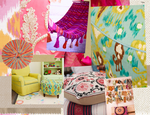 bohemian inspired fabrics little house