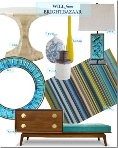 bright bazaar design beeline home hourglass table