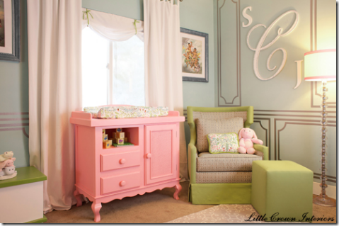 celebrity nursery room for baby girl
