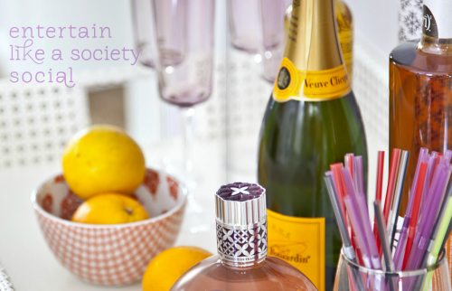 colorful chic bar accessories