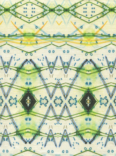 designer hand painted fabrics