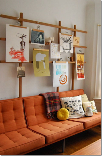 displaying kids artwork creative