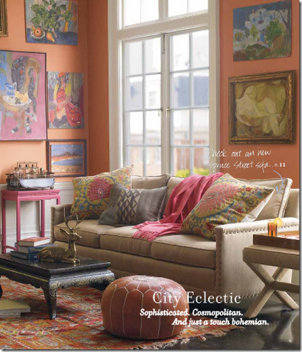 eclectic living room design serena lily