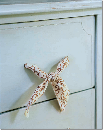 fabric pull for dresser diy