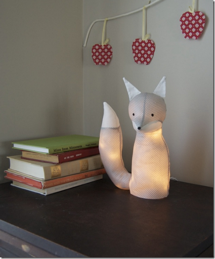 fox table lamp how to pattern