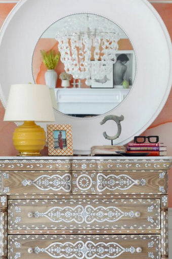 Hamptons Design Showhouse 2012 - bone inlay chest