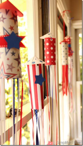 july 4th firecracker garland diy