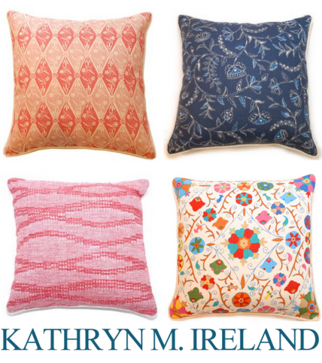 kathryn m ireland pillows