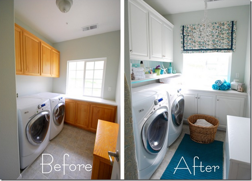 laundry room fresh design white