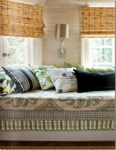 lauren liess window seat matresses stacked