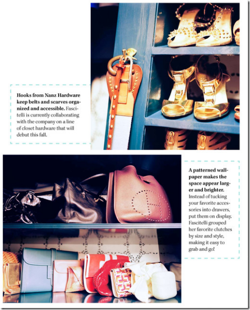 lonny stylish closet organization