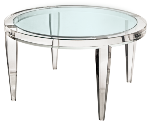 lucite_glass_round_coffee_table