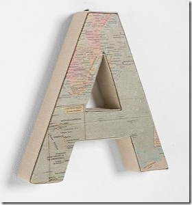 map wall letters kids rooms
