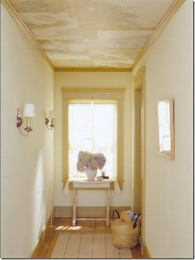 map wallpaper on ceiling antique