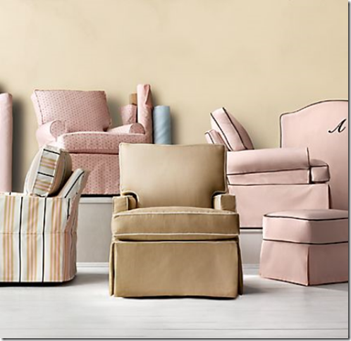 nursery glider baby stylish