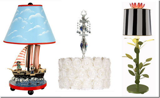 nursery lighting lamps children posh tots