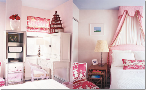 pink chinoiserie canopy bed ruthie sommers