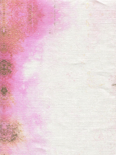 pink gold white watercolor fabric