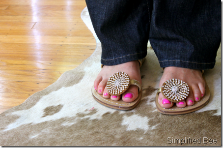 simplified bee in her shoes2