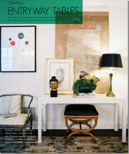 styled a console table designer