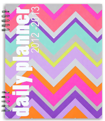stylish-chevron-daily-planner-2013