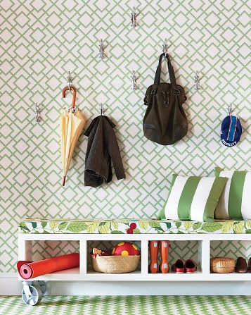 Stylishly Organized Entryway