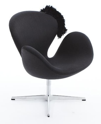 swan chair by jamie drake