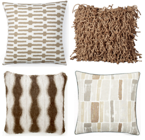 taupe_designer_throw_pillows