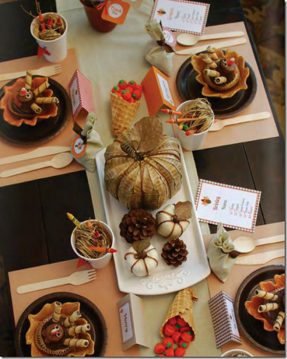 thanksgiving kids table ideas