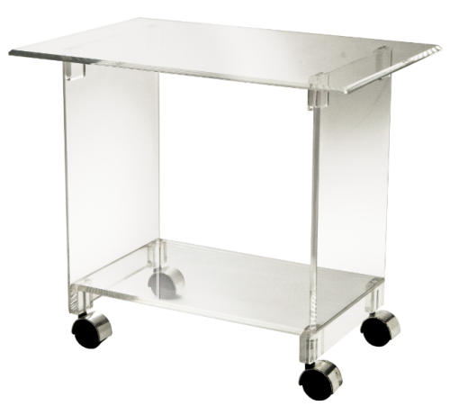 tv_lucite_cart_acrylic