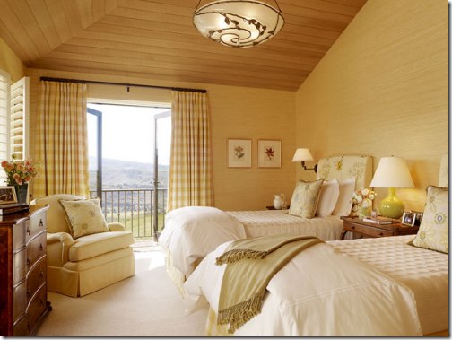 yellow designer bedroom suzanne tucker