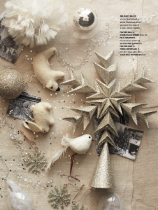 West Elm Metallic Silver Holiday Ornaments