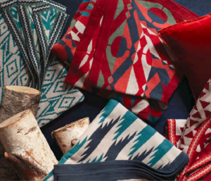 Graphic Winter Blankets West Elm