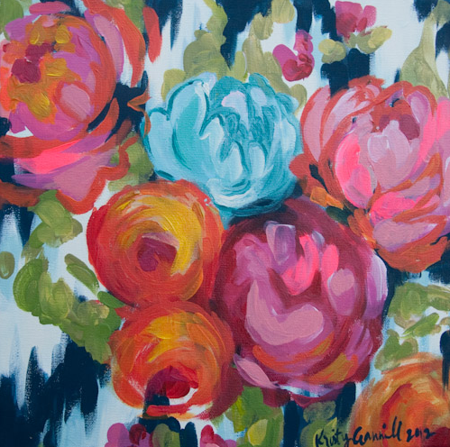 Floral Oil Painting by Kristy Gammill Floral Oil Painting by Kristy Gammill