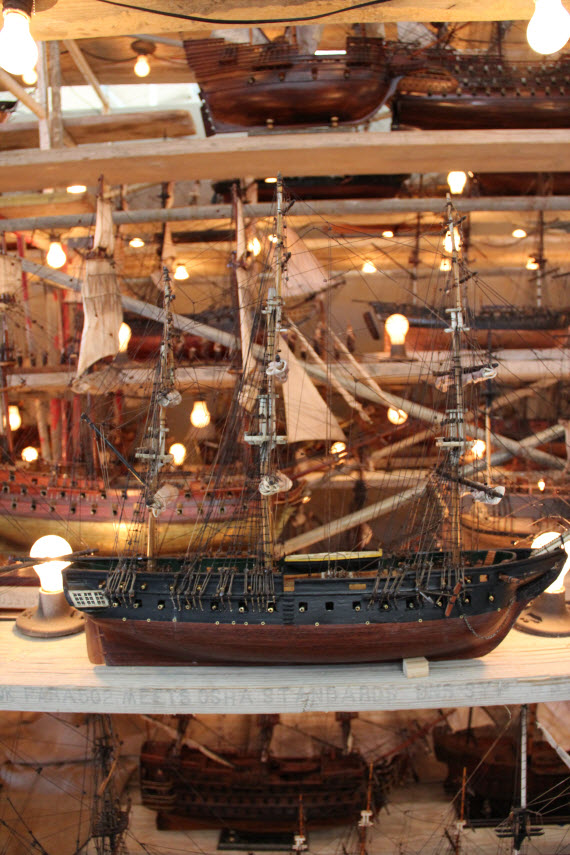 Model Tall Ships at the SF Fall Antiques Show