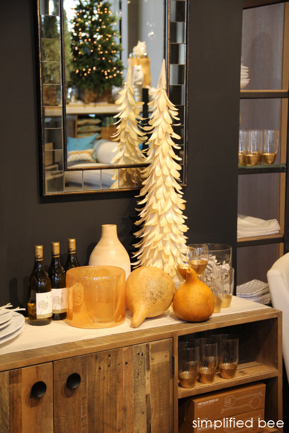 West Elm Holiday Palo Alto West Elm Holiday Vignette