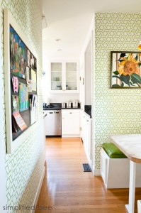 Simplified Bee Kitchen Nook